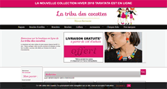Desktop Screenshot of latribudescocottes.com